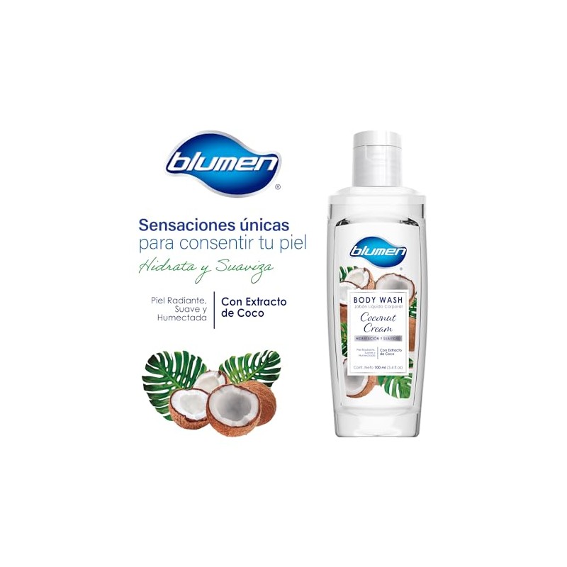 BLUMEN Body Wash Coconut Cream 100 ml