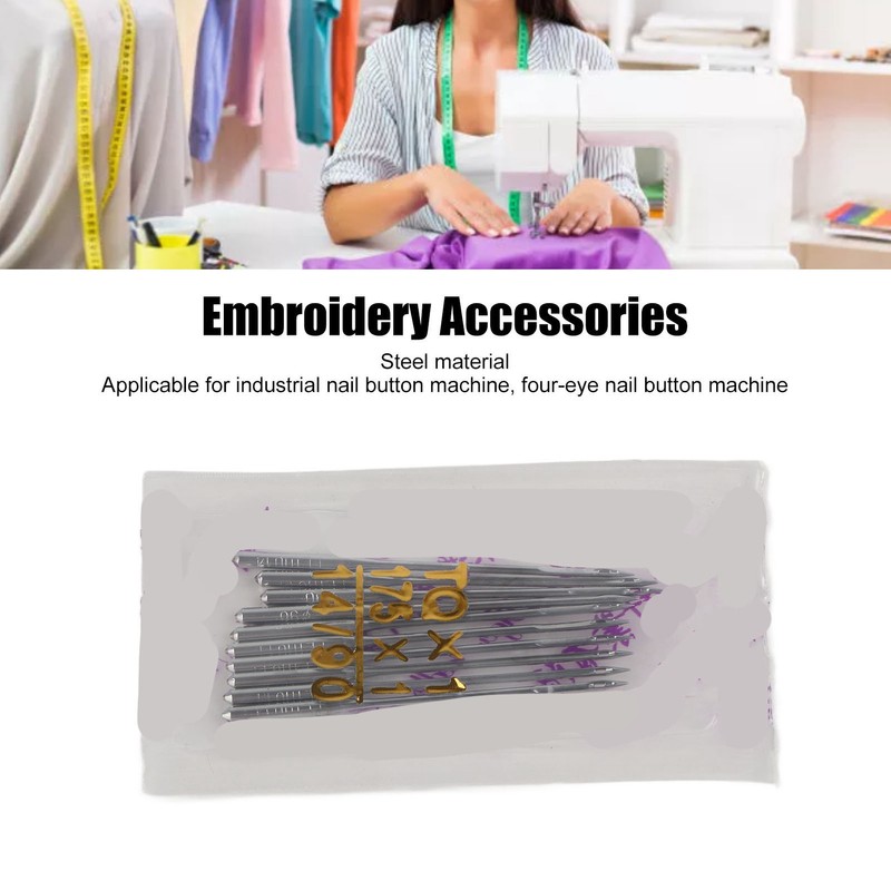 100pcs Embroidery Machine Needles Size 14 TQ 1 Steel Incisive