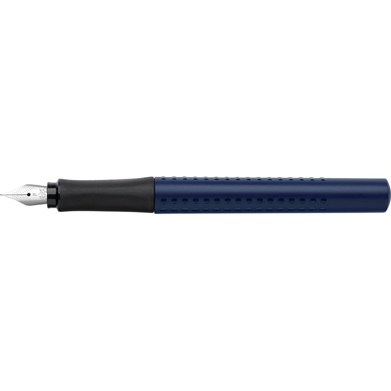 Faber-Castell Grip 2011 Fountain Pen - Fine Nib, Classic Blue