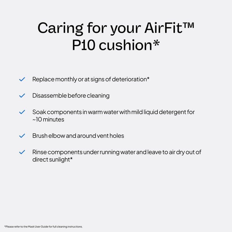 ResMed AirFit P10 Nasal Pillow Cushion - CPAP Mask Accessories