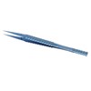 Tweezers Ti Alloy Straight Fine Tip Antimagnetic Tool for Electronic