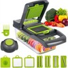Multipurpse 16-in-1 Vegetable Chopper, Mandoline Slicer, Veggie Chopper, Food Chopper