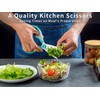 Kitchen Scissors, Stainless Steel Multi-Purpose Cooking Shears Heavy Duty for