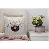 WONDERTIFY Record Muisicnotes Cushion Cover Notes Floating Decorative Throw Pillow