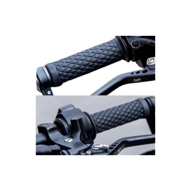 Diabolus ホンダレブル250/500 2025年(E-クラッチ)適合 22.2mmハンドルグリップ 左右セット RB0202 /Hand cover Diabolus diamond