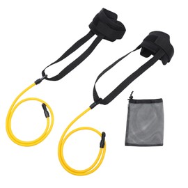 OHPHCALL Swimming Equipment Set Foot Buckle Trainer Resistance Band Pool Swim Training Belt for Ages
