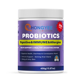 Vet Approved Probiotics & Enzymes Chews with Papaya | Pumpkin | Krill oi for Dogs & Cats Gut Health | No Poop Odor | Constipation | Diarrhea | Relieve Anal Gland Relief | Digestive | Immune