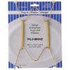 Plymor Gold Finish Wall Mountable Tray and Platter Hanger, 8.25"