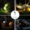 Kiven LED Landscape Spotlight Outdoor with Automatic Timer,IP65 Waterproof Garden