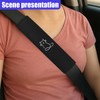 2PCS Car Seat Belt Covers for Neck Shoulder Protection, Cat
