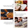 Mobestech 3pcs Stainless Steel Grill Turner Ergonomic Non Slip Handle