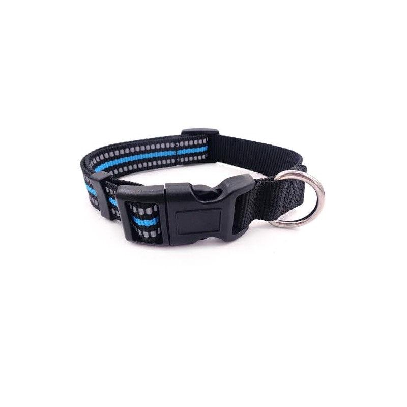 QUETTO Nylon Dog Collars Double Security Adjustable Classic Pet Collars