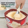 Beneno Heavy Duty Ice Cream Scoop with Comfortable Grip Long