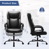 Executive Office Desk Chair High Back Adjustable Ergonomic Managerial Rolling