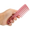 5Pcs Hairdressing Wide Tooth Comb Anti Static Ergonomic Handle Safe