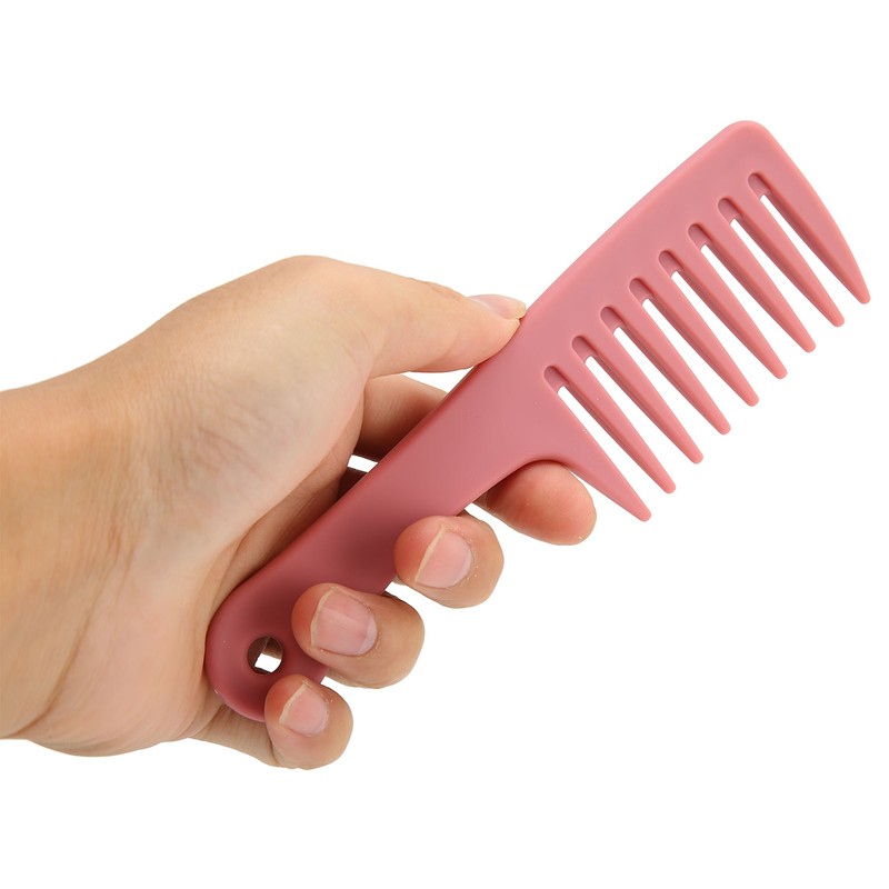 5Pcs Hairdressing Wide Tooth Comb Anti Static Ergonomic Handle Safe