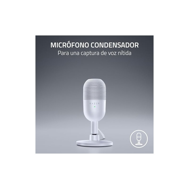 Razer Seiren V3 Mini Micrófono USB: Micrófono De Condensador -
