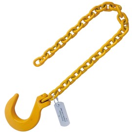 1/2"x6' Grade 80 Foundry Hook Recovery Chain G80 for Tow Rollback Wrecker WLL 12000 LBS