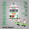 Creatina Vegana Creanature Purely Organics 90 Cápsulas Sin Sabor