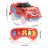 Tracks Cars 6 LED Lights Remote Control Light Up Track