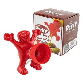Fairly Odd Novelties Sir Perky FON-10197 Condiment Bottle Topper, Red