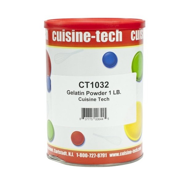 Cuisine-Tech Gelatin Powder, 16 Ounce