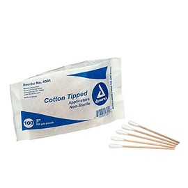First Aid Only 25 400 Non Sterile Cotton Tipped Applicators 3 Wood