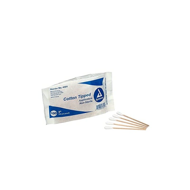 First Aid Only 25 400 Non Sterile Cotton Tipped Applicators