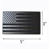 Magnet American Black Flag Reflective Auto Decal for Cars Trucks,