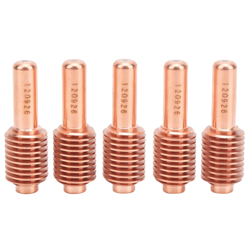 5Pcs Plasma Cutter Nozzle Cutting Consumable Tip Electrode Replacement Parts
