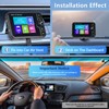 Hikity DAB/DAB+ Portable Radio Adapter with 2.4 Inch Colour Large