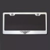 KA T304 Chrome Bentley Logo Black Letter Laser Etched Engraved