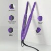 KIPOZI 3/10" Small Pencil Flat Iron Curling Straightener for Short