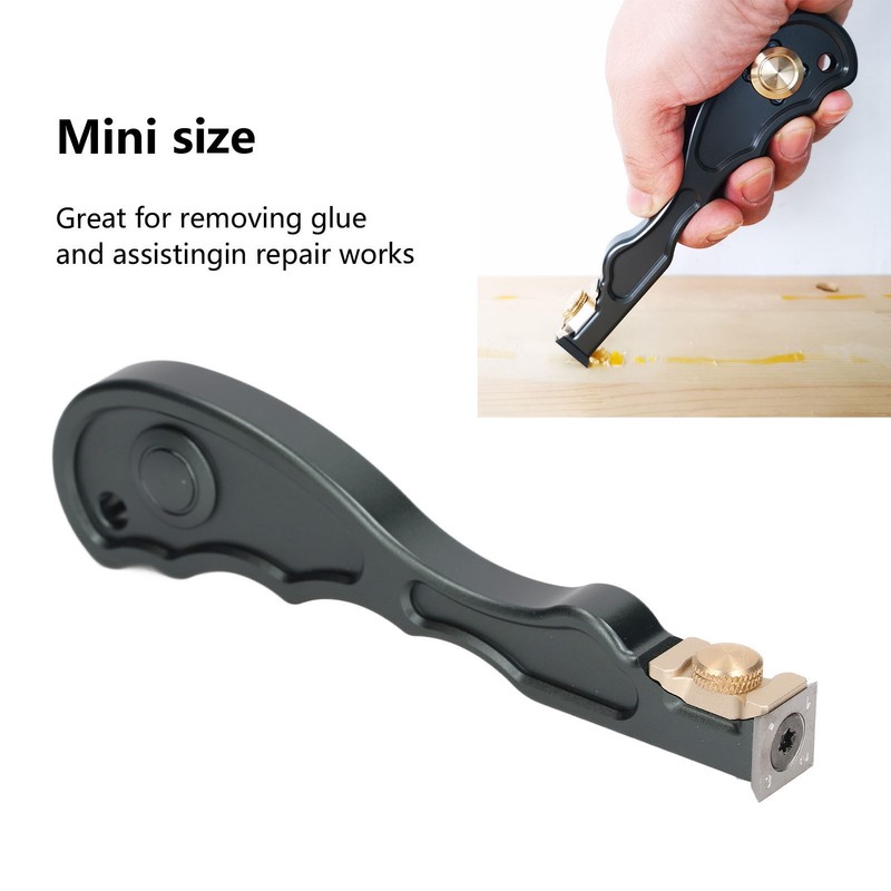 Woodworking Glue Scraper Multifunctional Aluminum Alloy Mini Glue Removal Tool