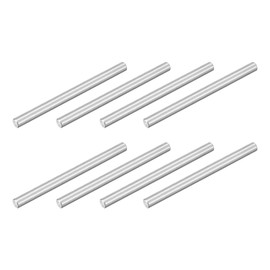 uxcell 8Pcs M5 x 70mm 304 Stainless Steel Dowel Pin, Cylindrical Shelf Support Peg Pin Parallel Pin Fastener for Mechanical Manufacturing, Industry, Furniture Installation, Silver