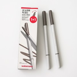1+1 Wake Make Natural Hard Brow Pencil Plan / 1+1 웨이크메이크 내추럴 하드 브로우 펜슬 기획