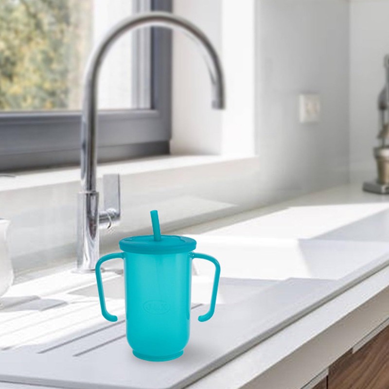 lvifloae Adult Sippy Cup, Drinking Cup for Elderly, Leakproof Drinking