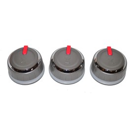Weber 66753 3pk Control Knobs for Genesis II LX Series Grills