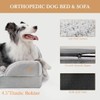 Comfort Expression Orthopedic Dog Bed for Large Dogs 38x25 Inch,
