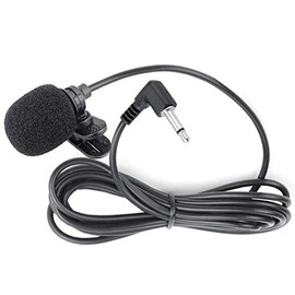 AKindle Mini lavalier Lapel Tie Clip-on 3.5mm Jack Condenser Collar Microphone Compatible for Crosstour ct8500 Action Camera