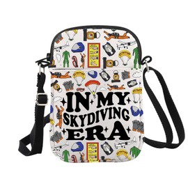 JTOUK Skydiving Gift in My Skydiving Era Outdoor Zipper Pouch Bag for Outdoor Adventure (Skydiving Cr EU)