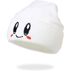 JILANI HANDICRAFT - Cute Beanie Adult Size Anime Hat Accessory Kawaii, Medium-Large (White)
