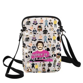 G2TUP Pedro Crossbody Bag Pedro Fans Gift Daddy Is A State Of Mind Pedro Travel Shoulder Bag Pedro Merch (Daddy Is A State CB)