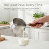 iziusy 27 fl oz (800ml) Butter Warmer Pot Stainless Steel