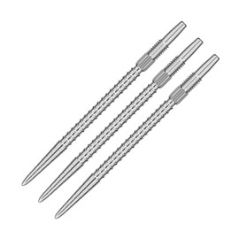 TARGET Darts Swiss Point Dart Points, Chrono (3 Pack Set of Tips) 35MM –Silver | Change Dart Points, Swiss Storm Points, Professional Darts Accessories