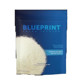 Blueprint Bryan Johnson Blueprint Bryan Johnson Collagen Peptide Powder - 20G Collagen Peptides - Types I, II, III - No Added Sugar, Joint & Skin Support - Pasture Raised - Versatile Powder for Daily Use (30 Servings)