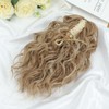 VEGALILY 12 inch Hair Extensions Clip in Blonde Ponytail Extension