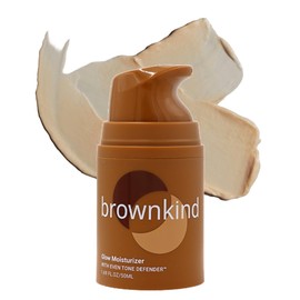 brownkind Glow Moisturizer – Hydrating Cream with Niacinamide & Squalane, Smooth Texture, Radiant Finish, Ideal for Melanin-Rich Skin, 50ml