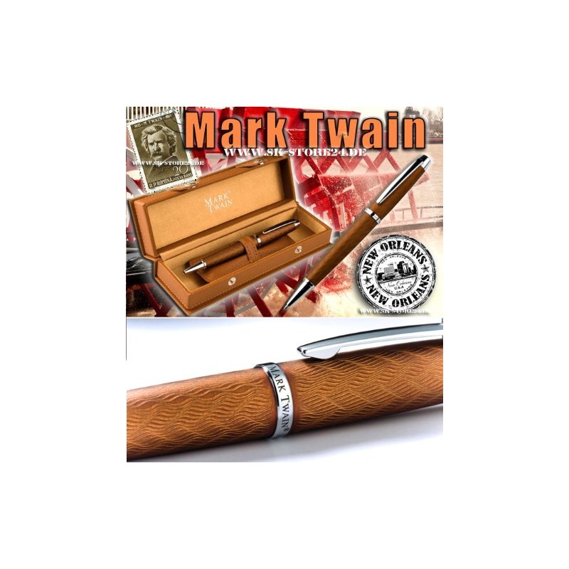 Mark Twain Metallkugelschreiber 'New Orleans'