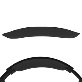 Geekria - Almohadilla para diadema de piel proteica compatible con Sony MDR-100ABN, WH-H900N, banda de repuesto para auriculares, parte superior del cojín de la cabeza de los auriculares, parte de